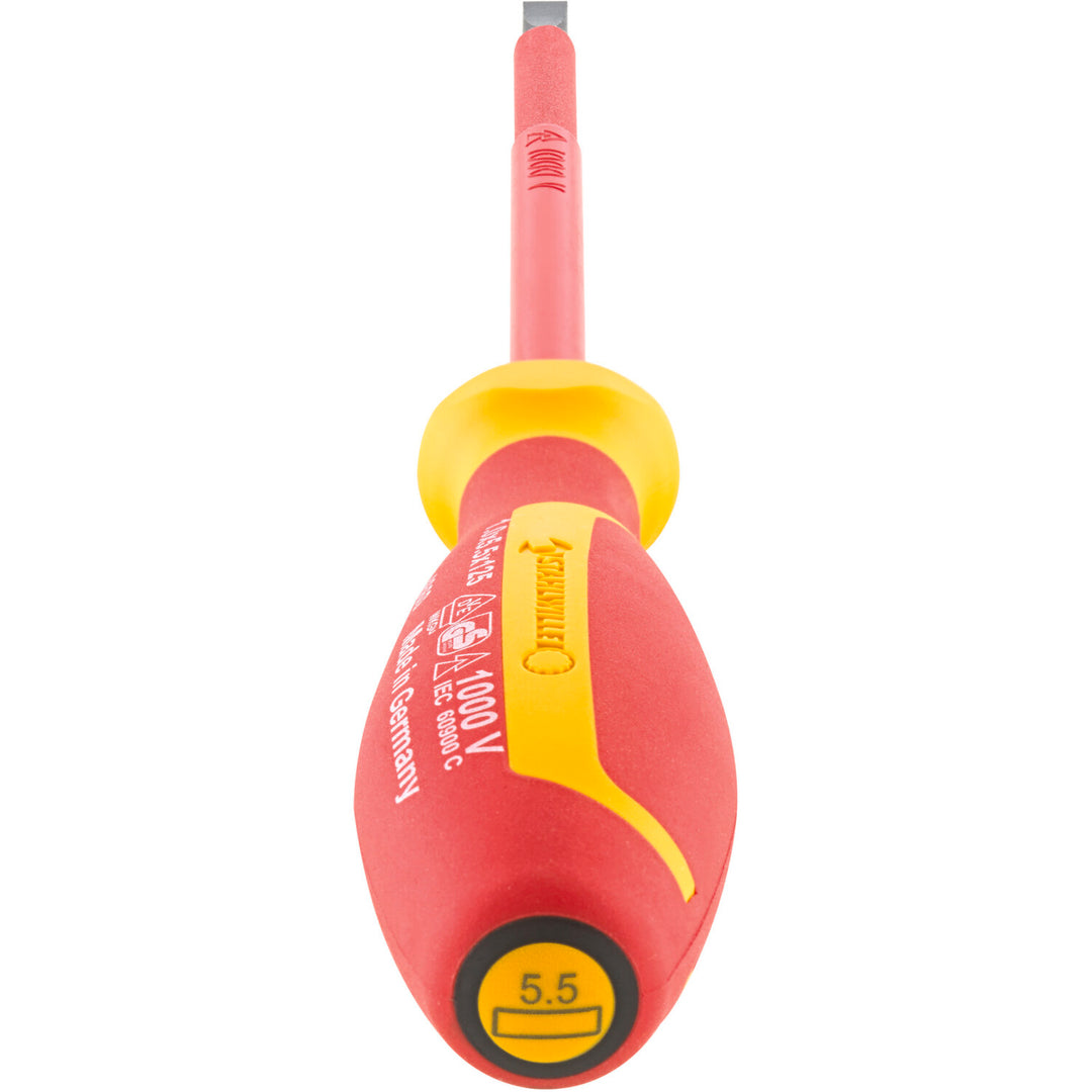 Stahlwille 46603055 4660 VDE DRALL+ 5.5 mm Slotted Screwdriver