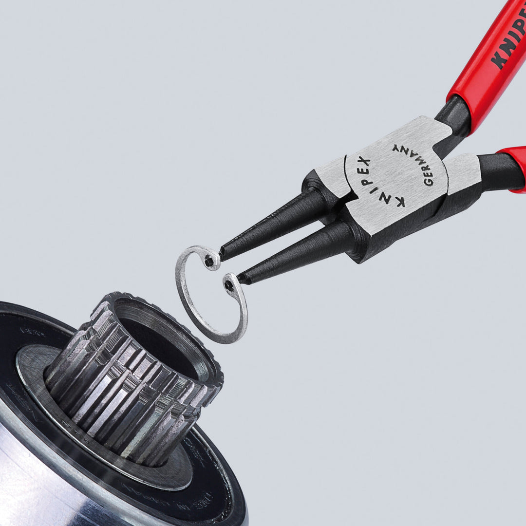 Knipex 44 11 J1 SBA 5 1/2" Internal Snap Ring Pliers-Forged Tips