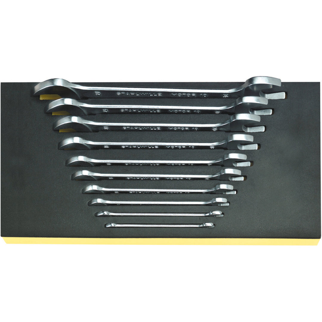 Stahlwille 96838187 Double open ended Spanner 10 pcs.