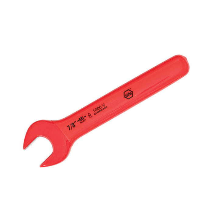 Wiha Tools 20145 Insulated Open End Wrench, 7/8" x 7.6", 15° Angle