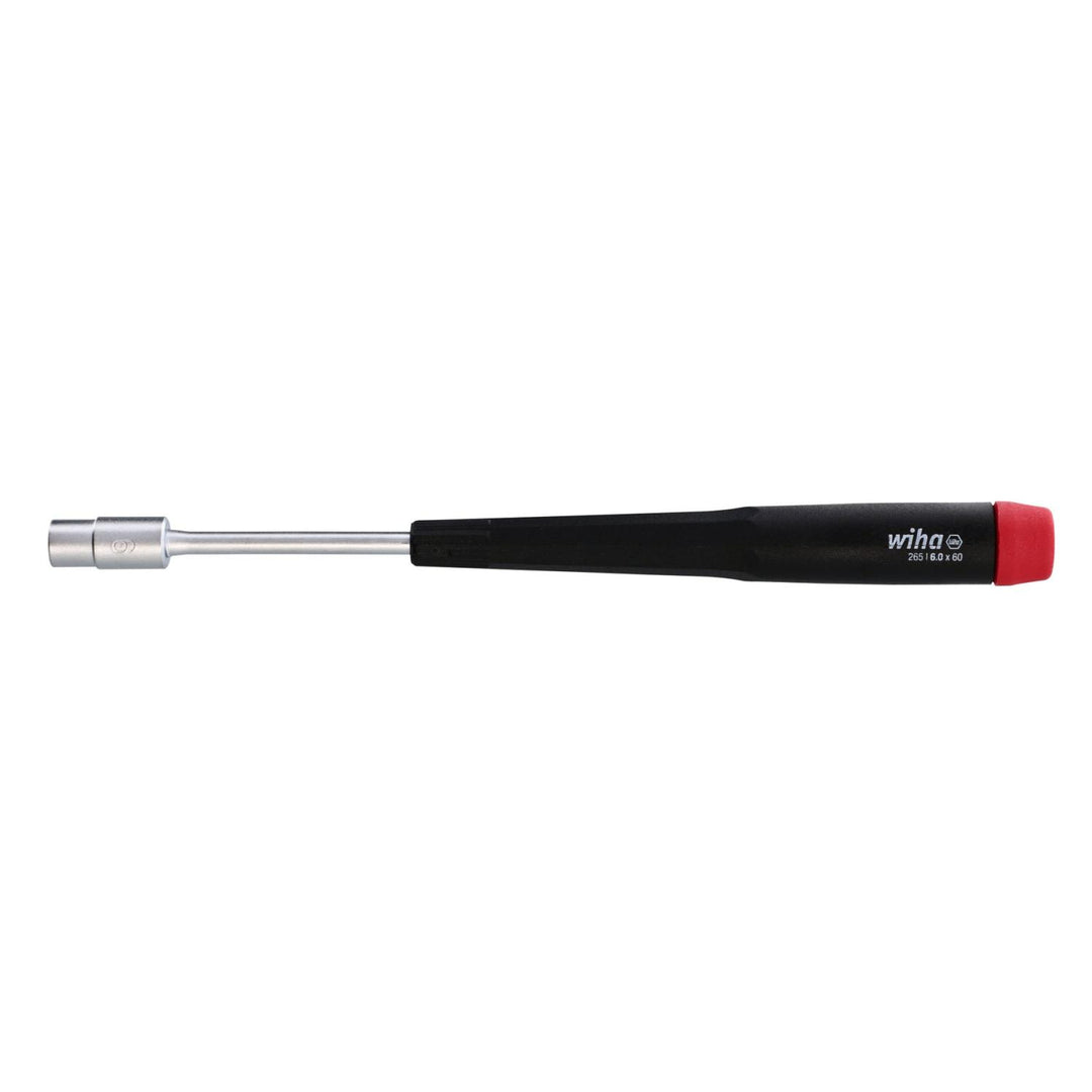 Wiha Tools 26560 Precision Nut Driver, 6.0 mm x 60 mm