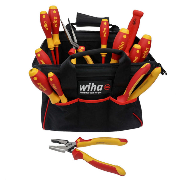 Wiha Tools 32878 Insulated Pliers & Screwdrivers Set, 13 Pc.