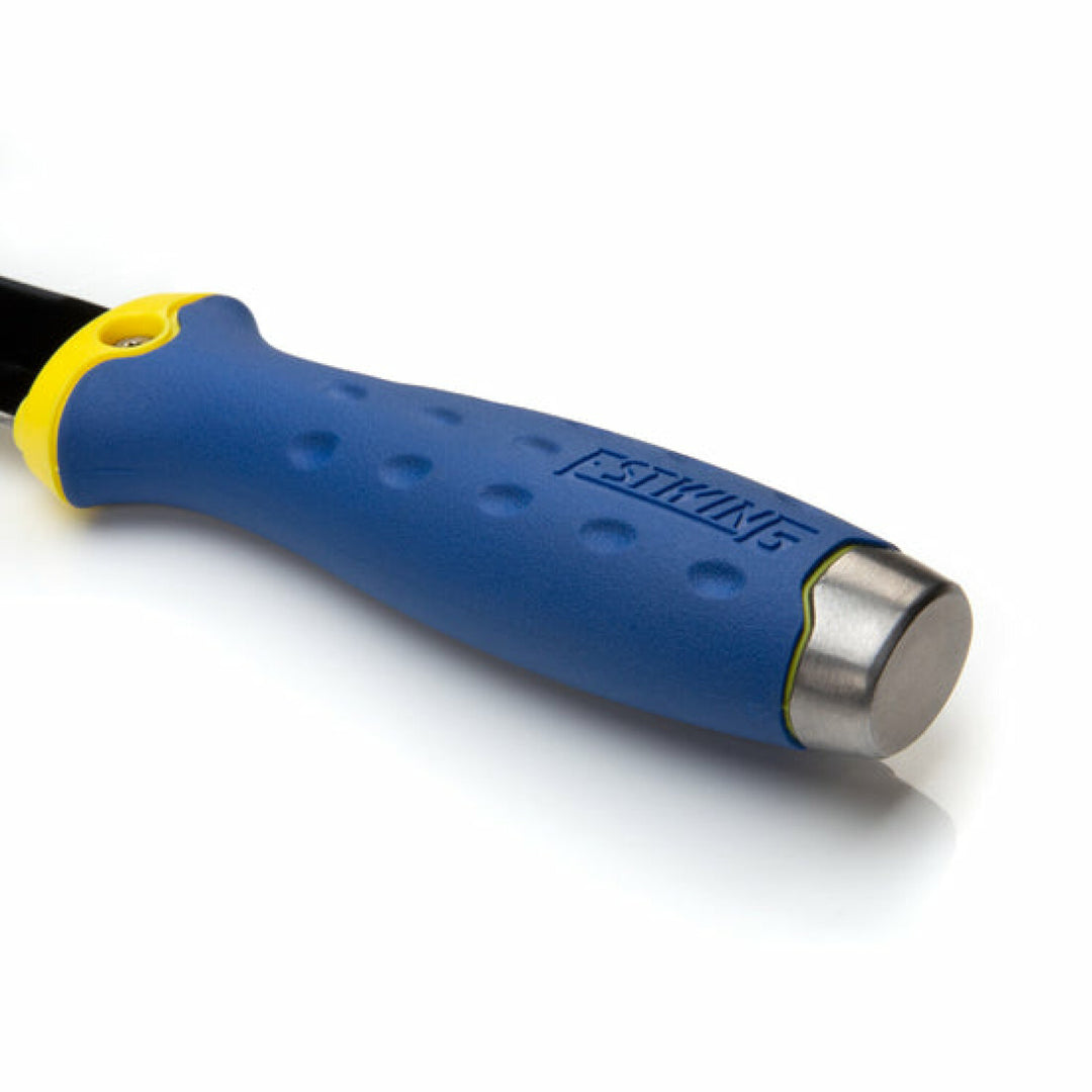 Estwing 42454 5.5-Inch Fixed Blade Double-Edged Multi-Purpose Duct Knife with Serrated and Smooth Edges and Hard Nylon Sheath