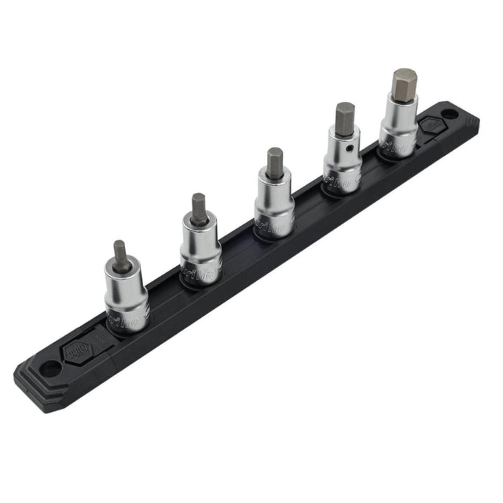 Wiha Tools 71394 Hex Metric Bit Socket Set, 3/8" Square Drive, 5 Pc.