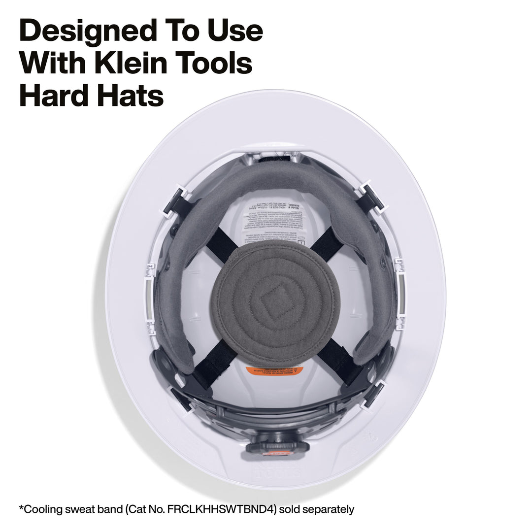 Klein Tools FRCLKHHTPPD5 Flame-Resistant Cooling Hard Hat Top Pad