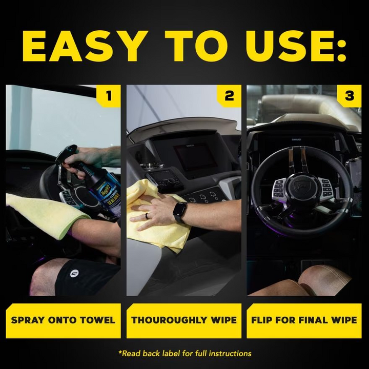Meguiar's M250132 Marine & RV Hybrid Ceramic All Surface Sealant - Add Gloss & Protection from UV Damage