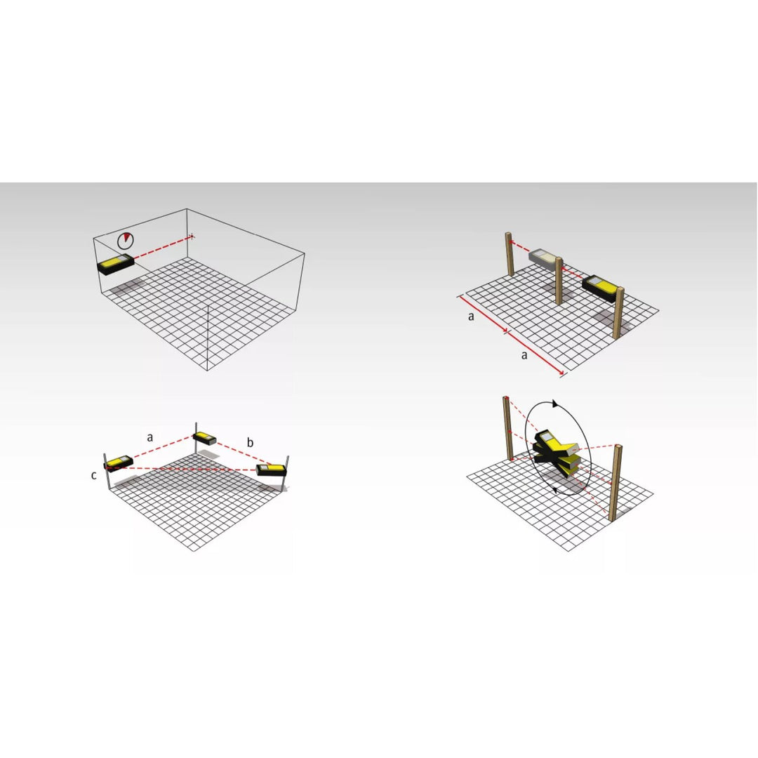Stabila 06530 Laser Distance Measurer LD 530 BT, Bluetooth 5.0