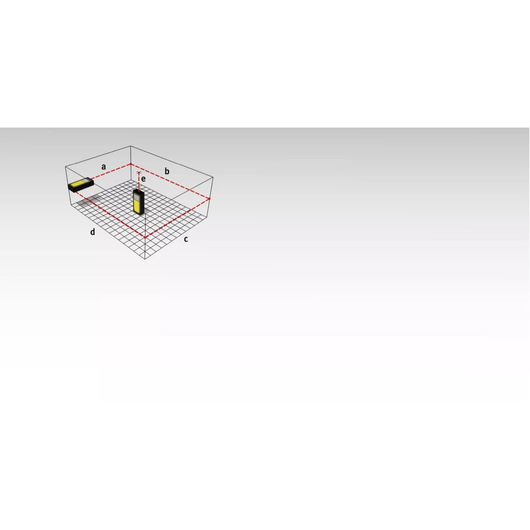 Stabila 06530 Laser Distance Measurer LD 530 BT, Bluetooth 5.0