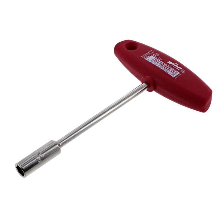 Wiha Tools 33606 Classic Grip T-Handle Nut Driver 8.0mm