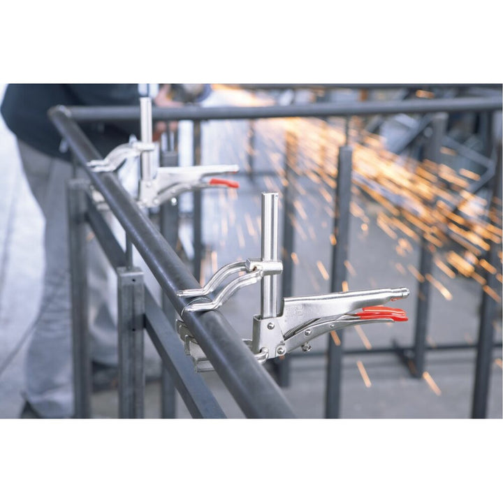 Bessey SG24-PC Clamp, SuperGrip pipe clamp, 4 1/2 In. x 2 3/4 In., 310 lb