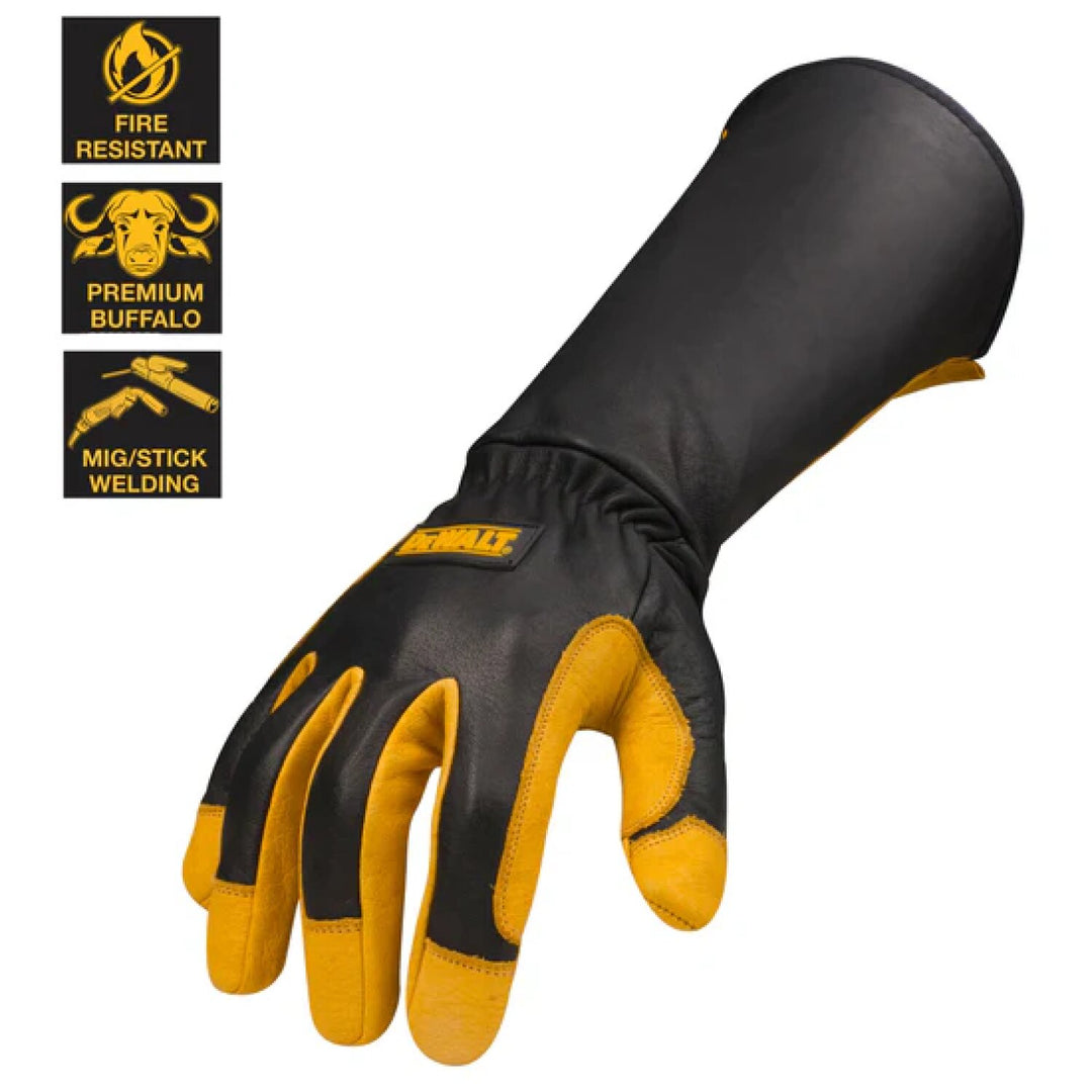 Dewalt DXMF04051MD Premium Leather Welding Gloves