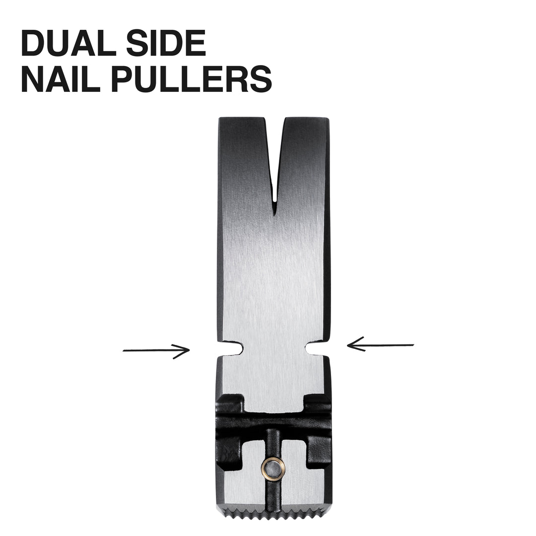 Klein Tools H80922SM Milled Face Steel Claw Hammer, 22-Ounce