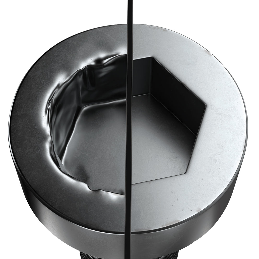 Wera 8740 B HF Zyklop bit socket with holding function, 3/8" drive, 6 x 35 mm