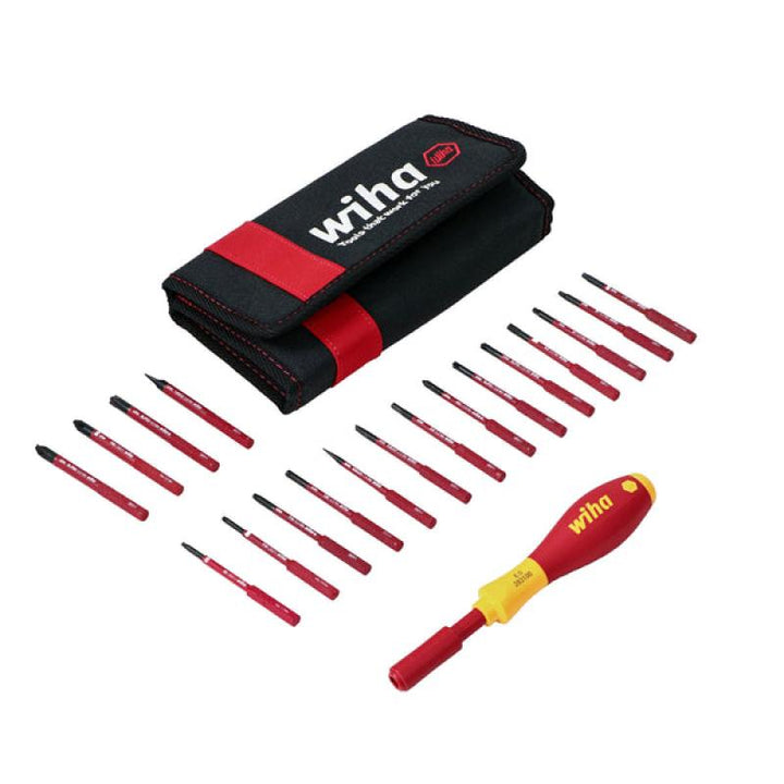 Wiha Tools 28398 Insulated SlimLine Blade Set, 19 Pc.
