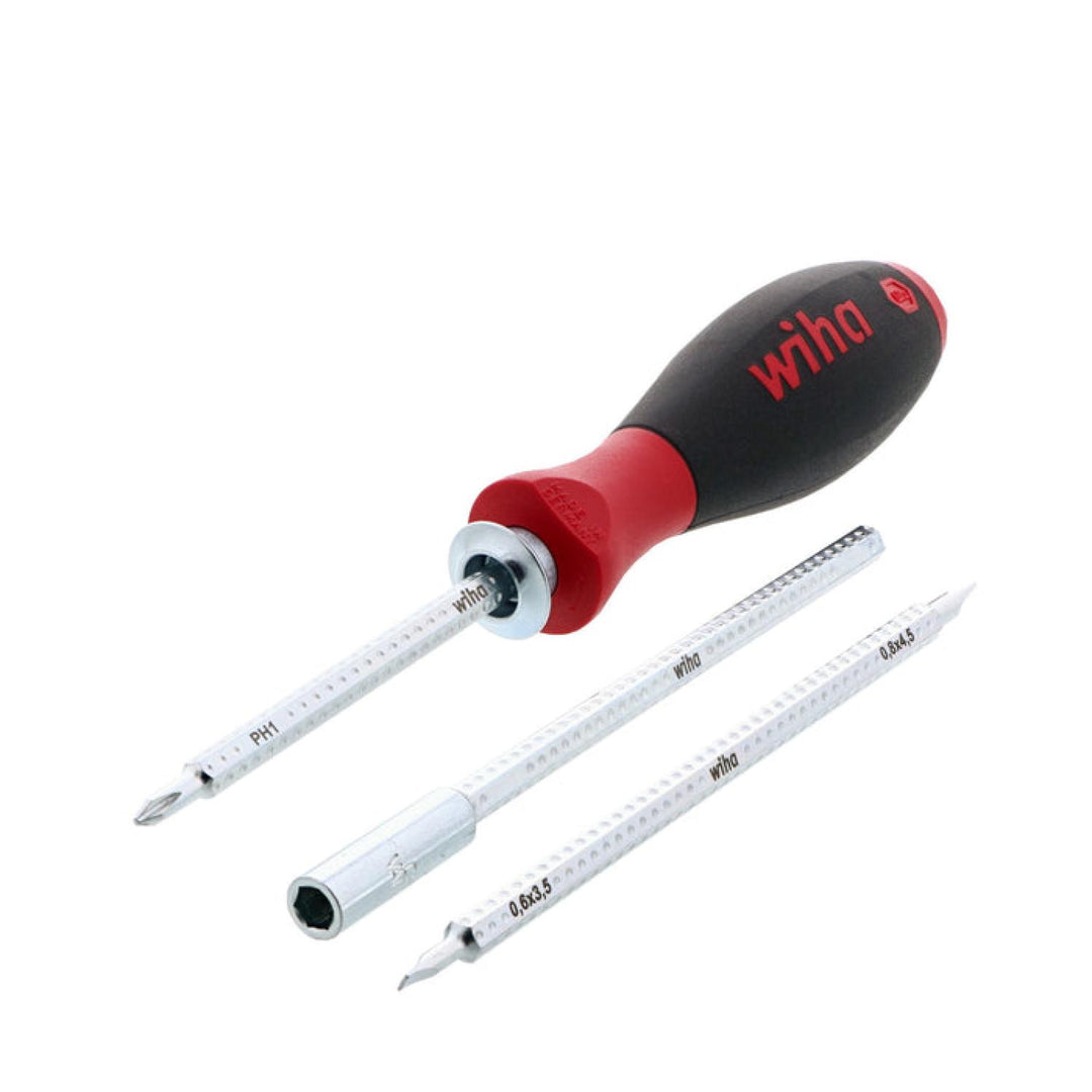 Wiha Tools 28188 Drive-Loc VI Interchangeable Blade 32 Pc. Set in Folding Wallet