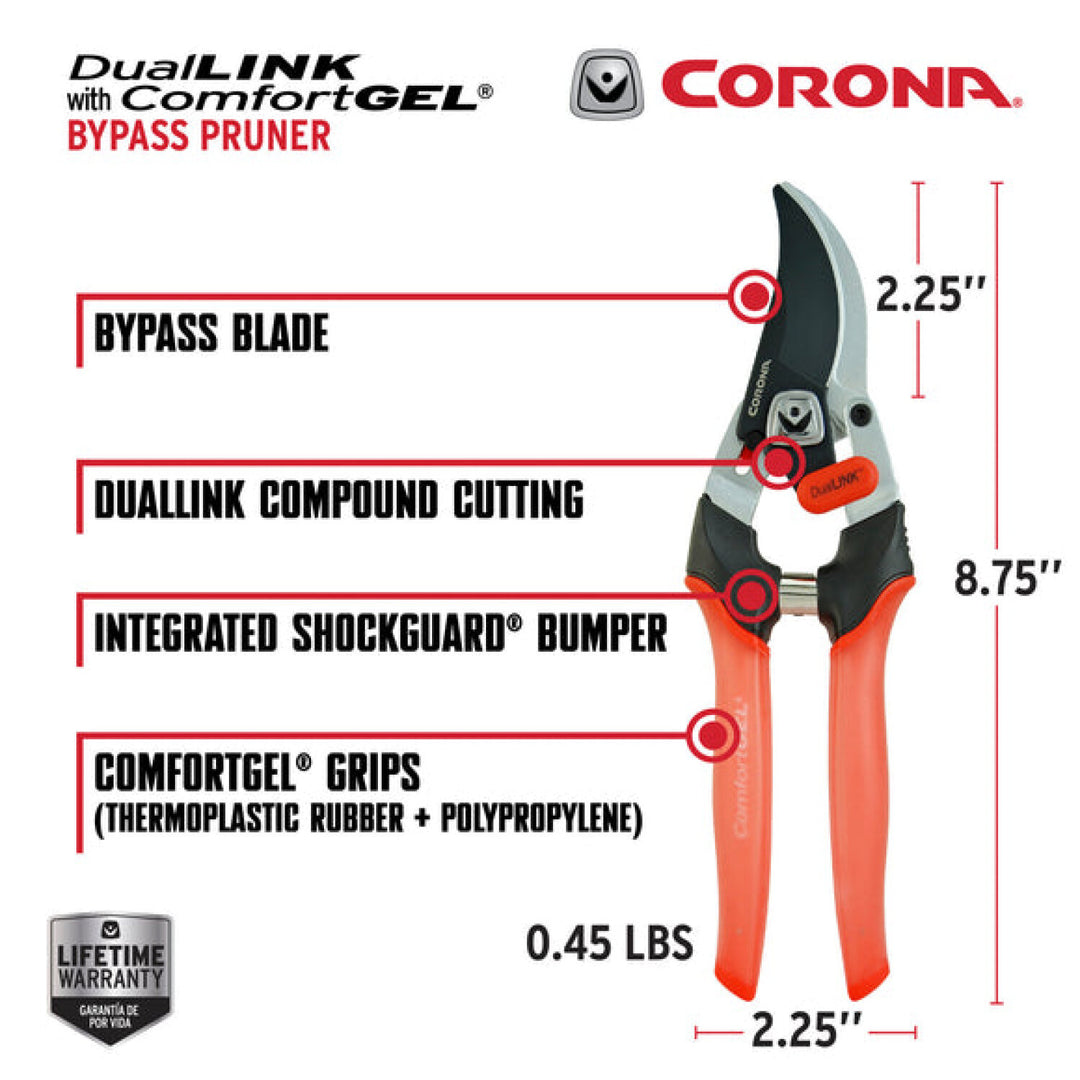 CORONA-BP 4314D · DualLINK Bypass Pruner - 3/4 Inch
