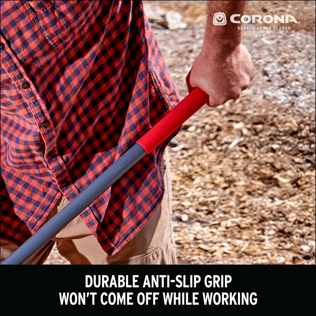 Corona RK16630 Full Aluminum Landscape Rake, 36 in. Head, 36 Tines, Poly Grip