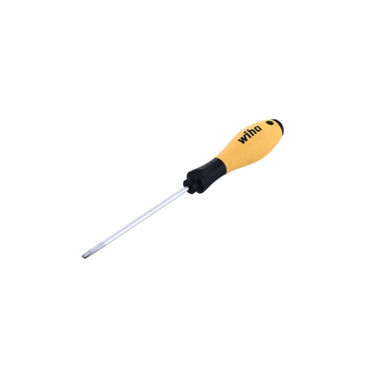 Wiha Tools 30244 ESD SoftFinish Slotted Screwdriver, 4.0 mm x 100 mm