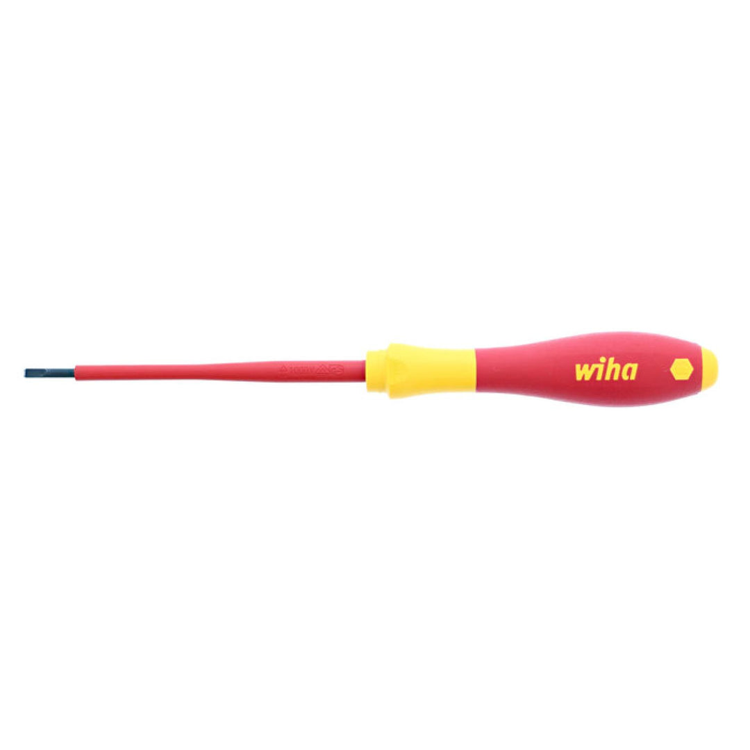 Wiha Tools 32012 Insulated Slotted Screwdriver, 3 mm x 100 mm