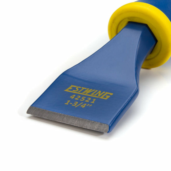 Estwing 42521 1-3/4-Inch Wide Masonry Chisel with Grip Guard