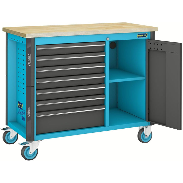 Hazet 179NW-8 Work bench ∙ mobile Assortment  179NW ∙ single