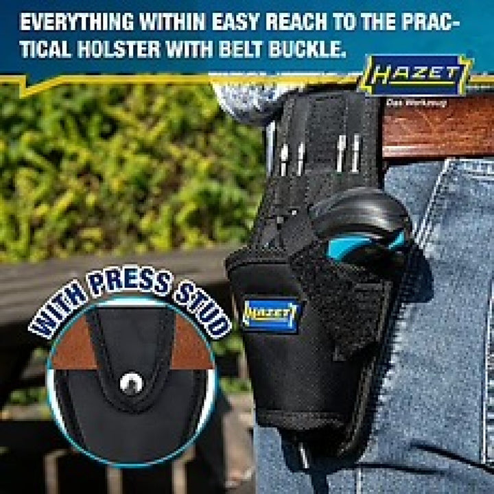 Hazet 9230B-1 Inside Torx Profile Pozidriv profile PZ ∙ Inside hexagon profile ∙ 1/4 inch Cordless Screwdriver bit set Mini 4.5 Nm