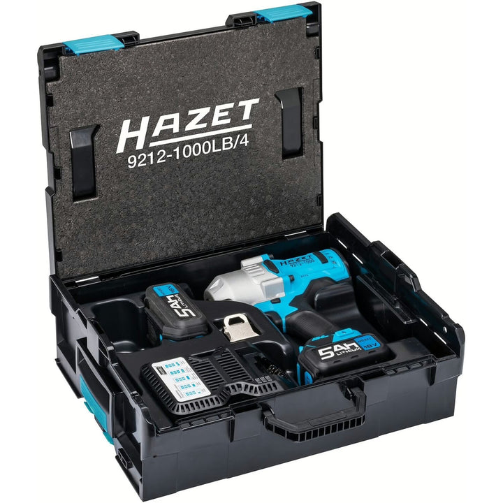 Hazet 9212-1000LB/4 1/2 inch (12.5 mm) Square ∙ Solid Cordless impact wrench ∙ 1400 Nm