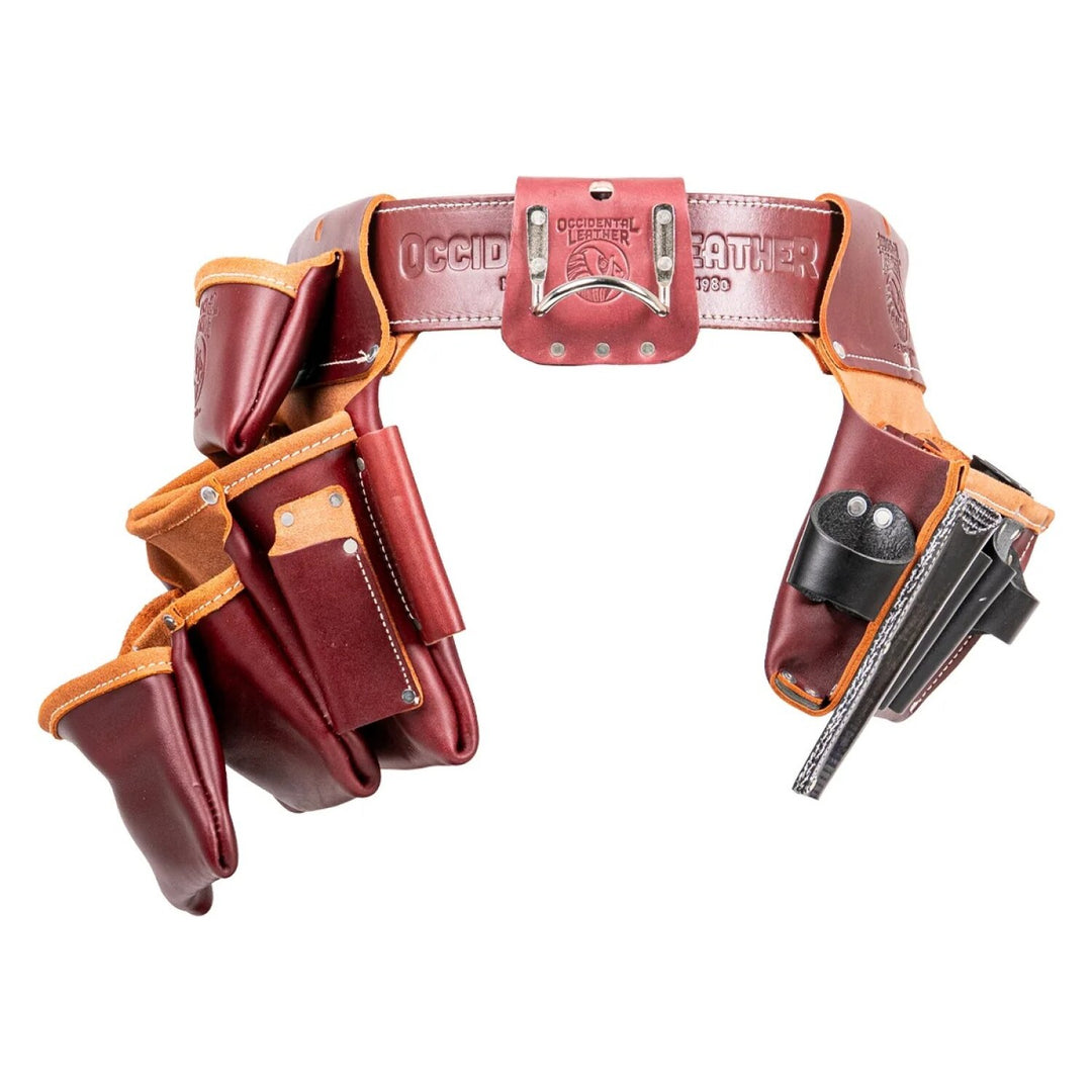 Occidental Leather 5992 SM Commercial Drywall Tool Belt Setup