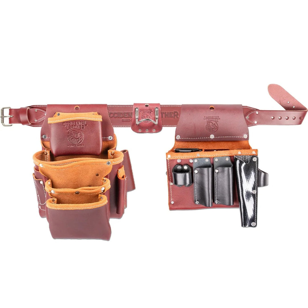 Occidental Leather 5992 SM Commercial Drywall Tool Belt Setup