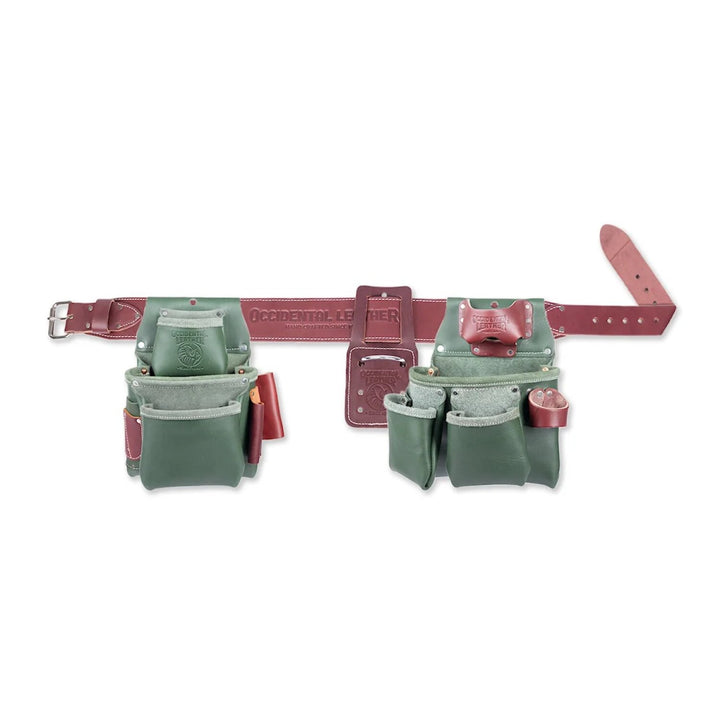 Occidental Leather G5080DB SM Pro Framer Tool Belt Setup with Double Outer Bag