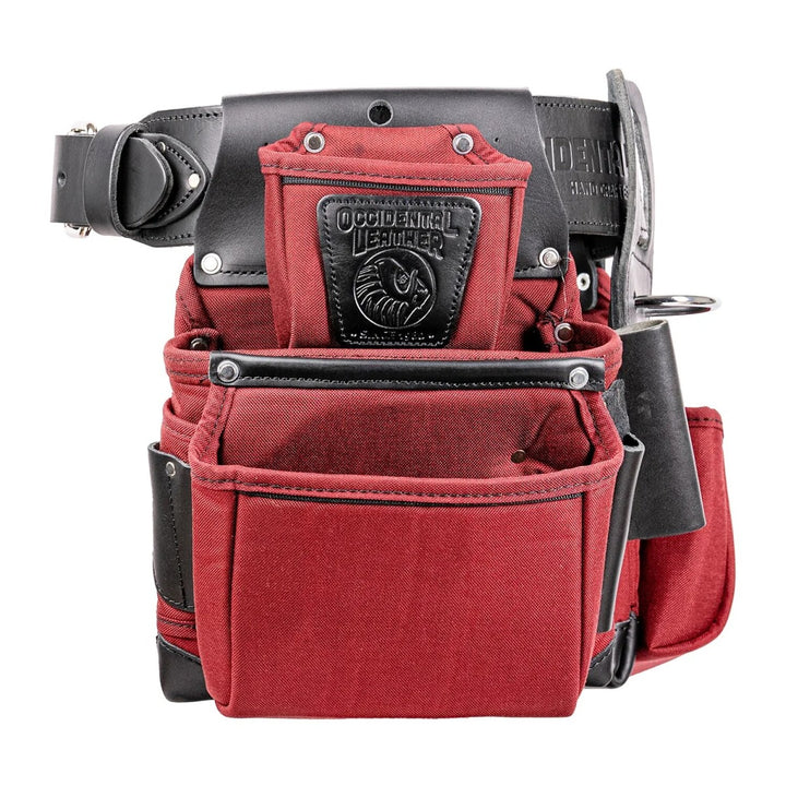 Occidental Leather R8080DB XXL OxyLights Framer Tool Belt Setup
