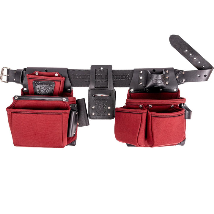 Occidental Leather R8080DB XXL OxyLights Framer Tool Belt Setup