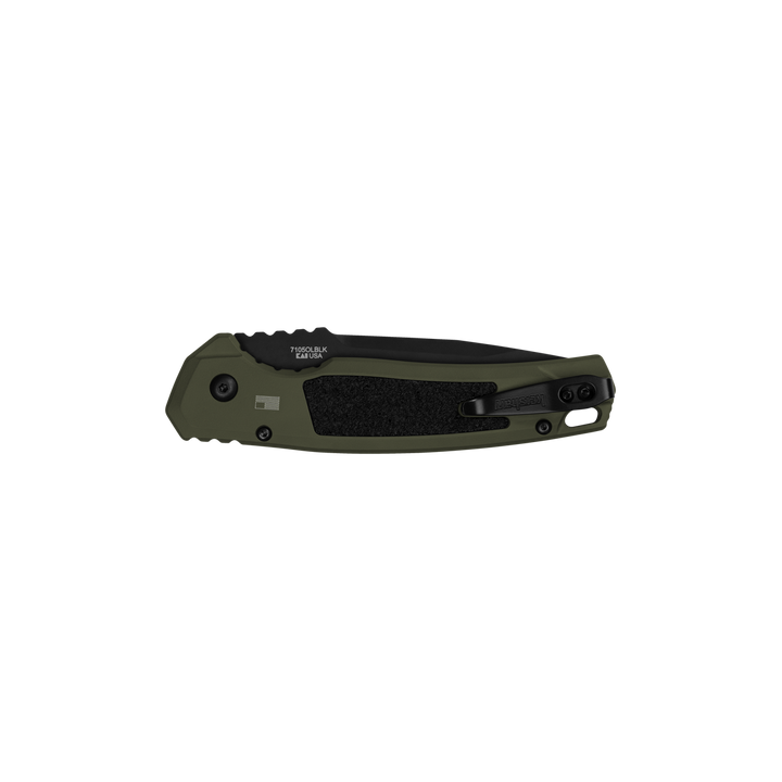 Kershaw 7105OLBLK Launch 16 - Olive, Black