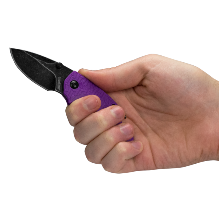 Kershaw 8700PURBW Shuffle - Purple, BlackWash