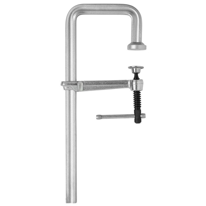 Bessey J18-8 Clamp, welding, F-style, crimped on swivel pad, 18 In. x 4.75 In. , 880 lb