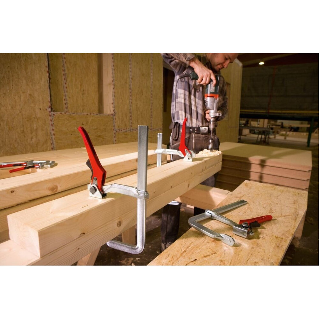 Bessey LC12 Clamp, welding, lever-style, 12 In. x 5 1/2 In. , 1200 lb