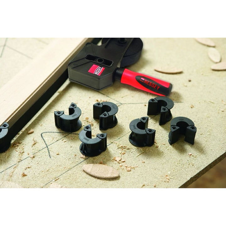 Bessey VAC-6 Clamp accessory, set of 6 pivoting clips for VAS-23+2K