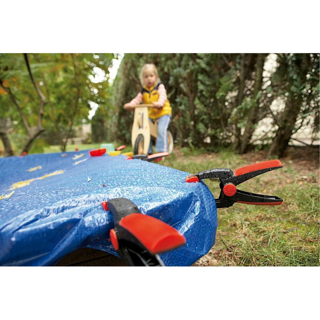 Bessey XC7AC Clamp, Spring Clamp, Plastic, Clippix, 3 In. x 2-3/4 Inch