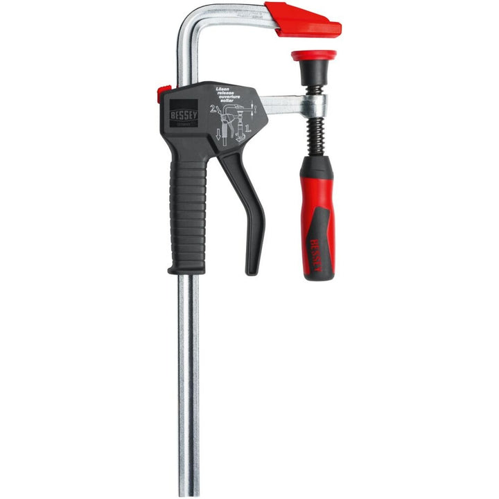 Bessey PG24 Clamp, one hand, PowerGrip, 2K Handle, 24 In. x 4 In., 1000 lb