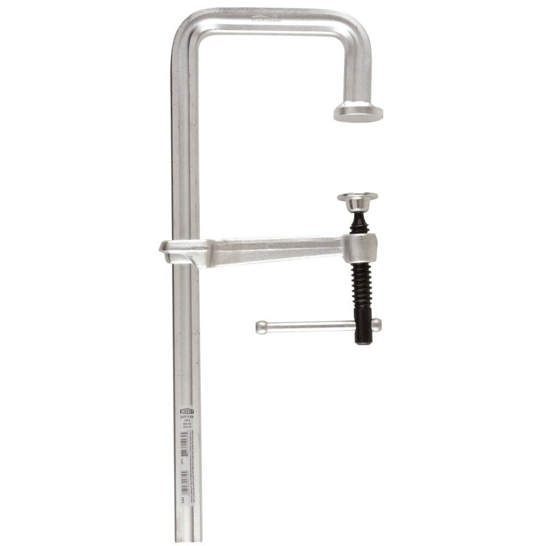 Bessey J18-8 Clamp, welding, F-style, crimped on swivel pad, 18 In. x 4.75 In. , 880 lb