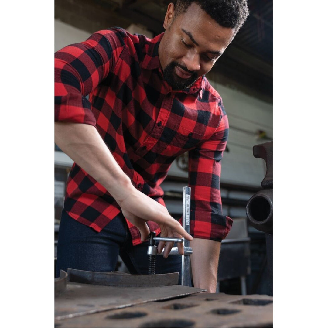 Bessey 660-S8 Clamp, welding, F-style, replaceable swivel pad, 8 In. x 4 In., 726 lb