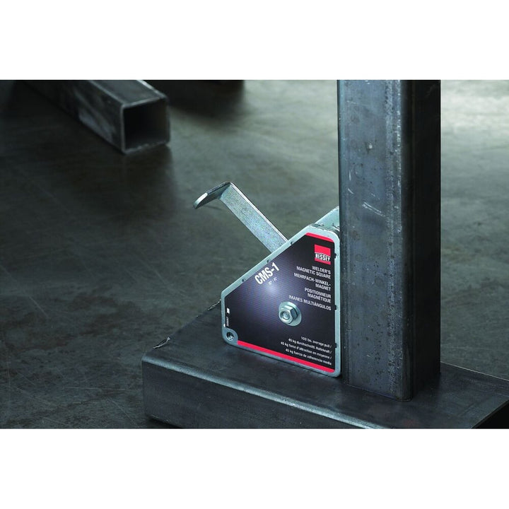 Bessey CMS-1 Magnet, Magnetic Square, 90/45 degree, 100 lb pull