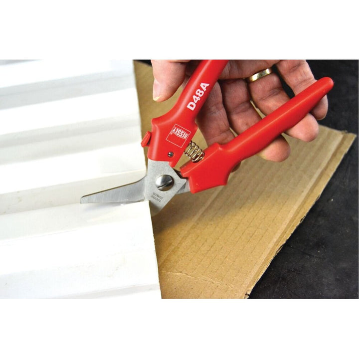 Bessey D48A Snip, Multi-Purpose Snip, Stainless steel blade, offset Handle