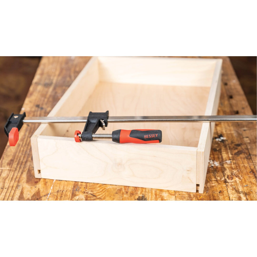 Bessey GSCC2.536 Clamp, clutch style, swivel pads, 2.5 In. x 36 In., 600 lb