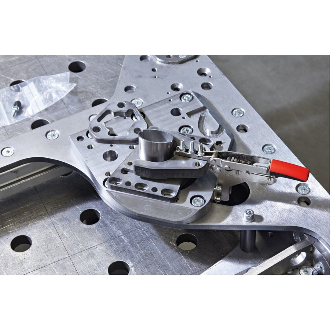 Bessey STC-HA20 Auto adjust toggle clamp, horizontal low profile, vertical flanged base