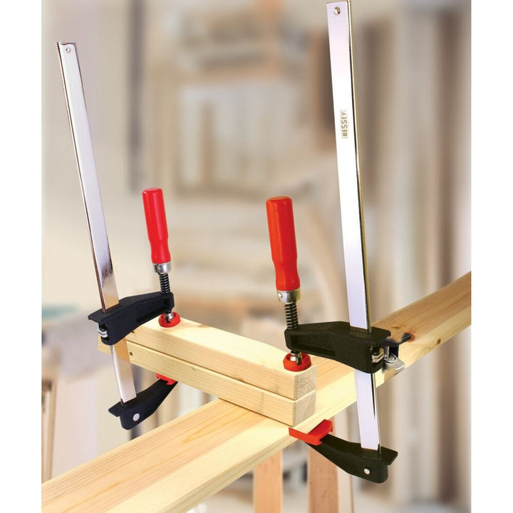 Bessey TGC2.506 Clamp, woodworking, clutch style, swivel pads, 2.5 In. x 6 In., 700 lb