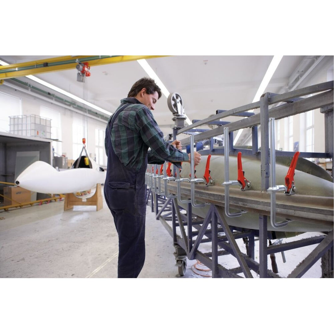 Bessey GSH12 Clamp, welding, classiX, lever-style, 4 In. x 2 3/8 In. , 400 lb