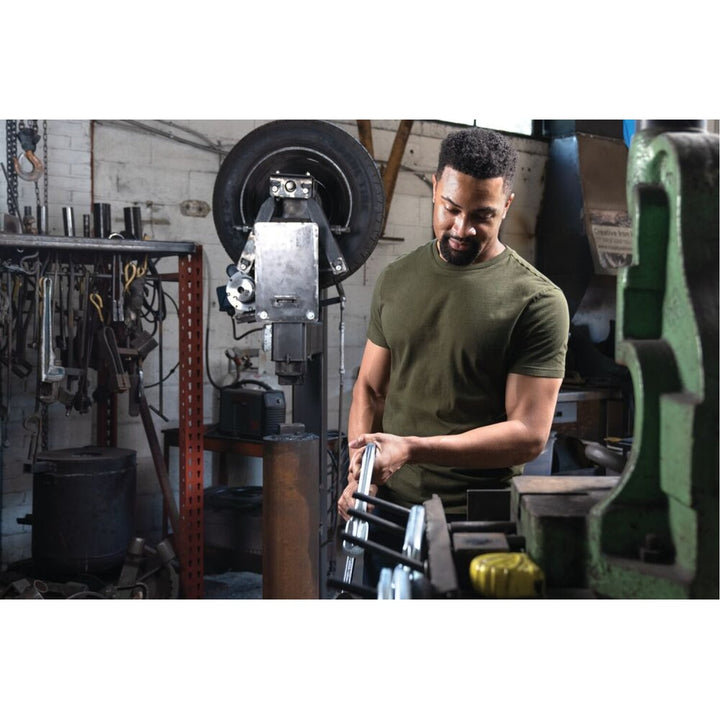 Bessey GSL60 Clamp, welding, F-style, heavy duty pad, 24 In. x 4.75 In. 1880 lb