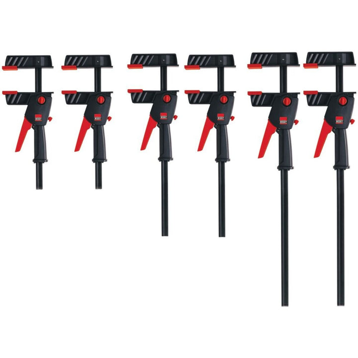 Bessey DUO16-8 Clamp, one hand, DuoKlamp Series, 3 1/4 In. x 6 In., 260 LB