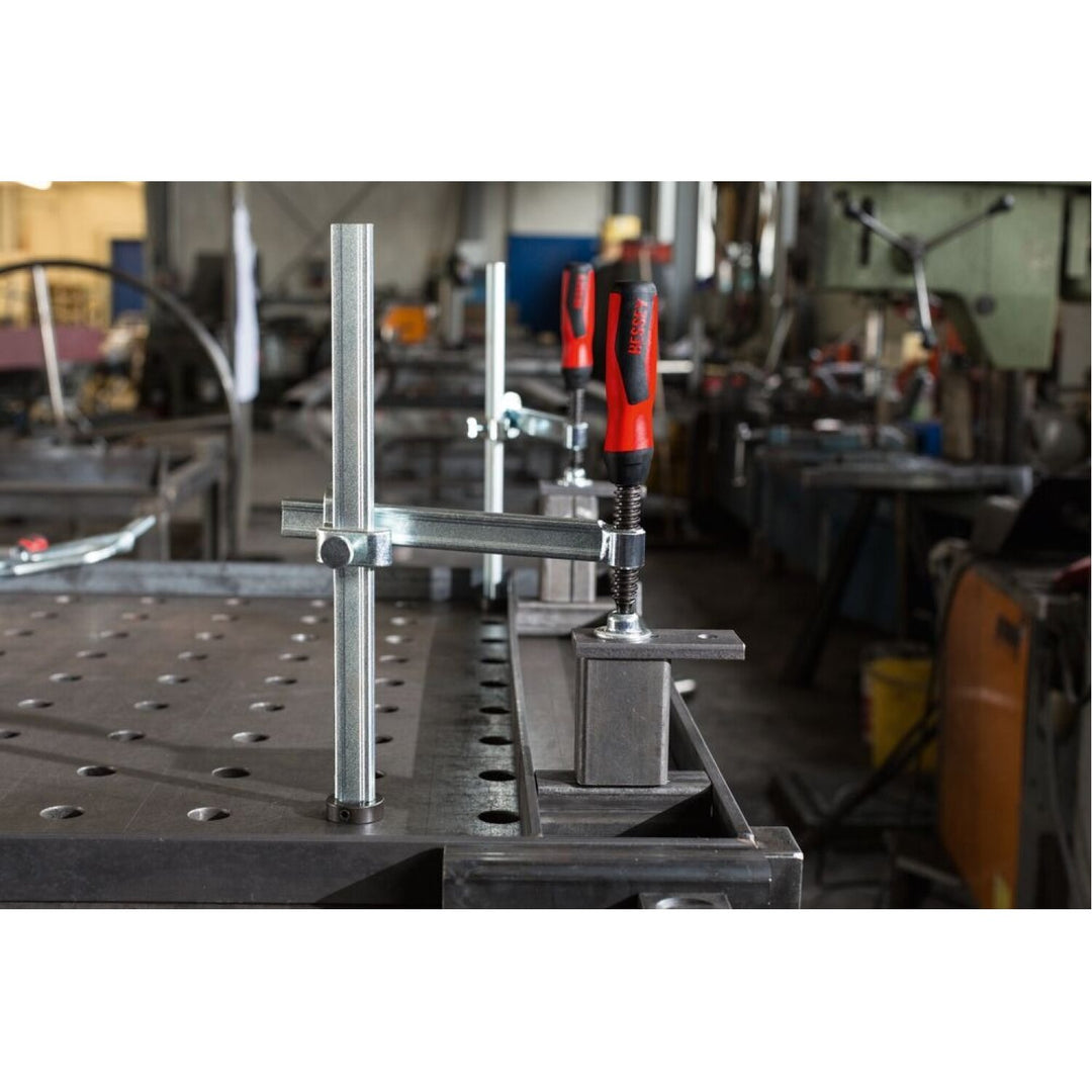 Bessey TWV28-30-17K Table Clamp, variable, T-bar, std pad